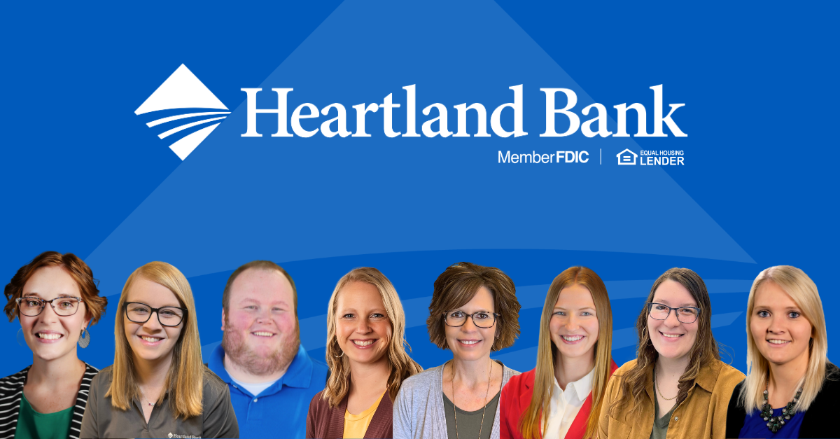 Heartland Bank Celebrates the Promotion of Eight Associates
